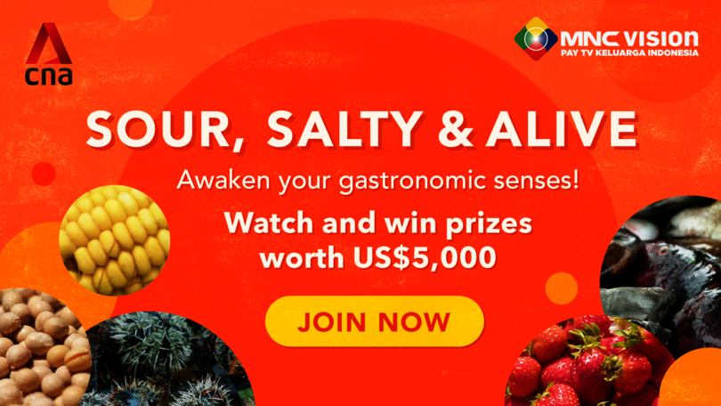 MNC Vision x CNA: Sour, Salty & Alive Watch-n-Win Contest
