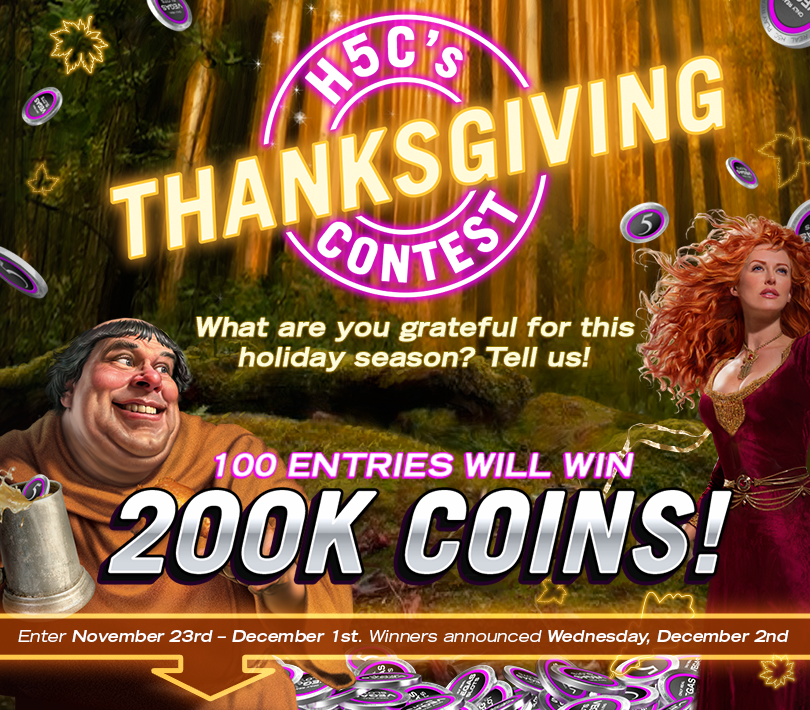H5C's Thanksgiving Contest