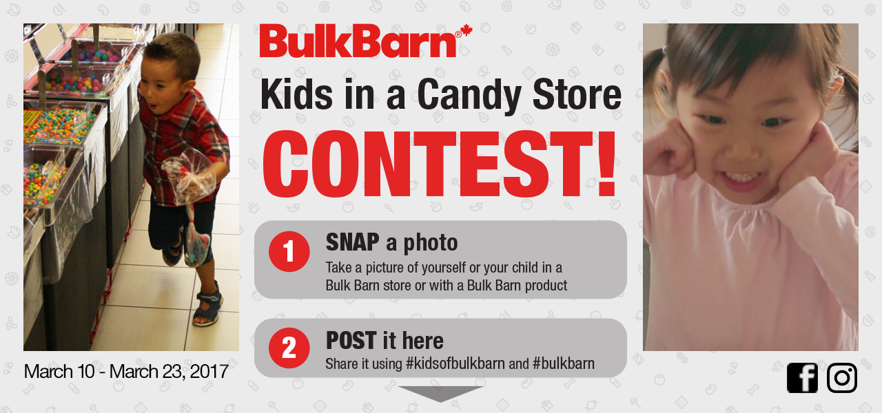 Kid in a Candy Store Photo Contest