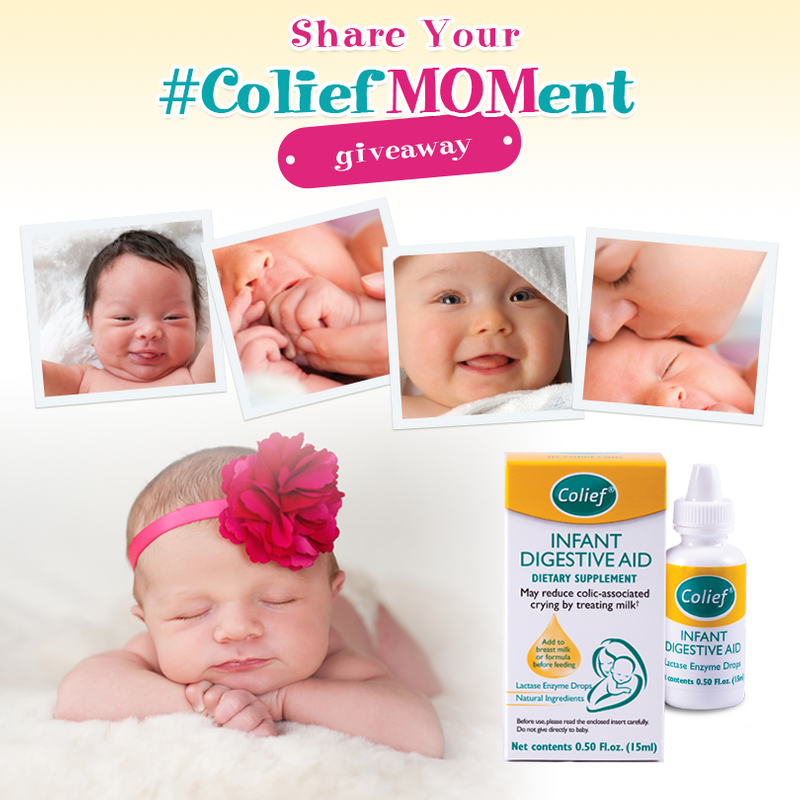 Share Your #ColiefMOMent Giveaway