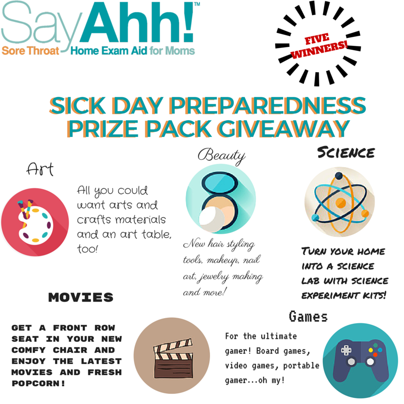 SayAhh! Sick Day Preparedness Prize Pack Giveaway