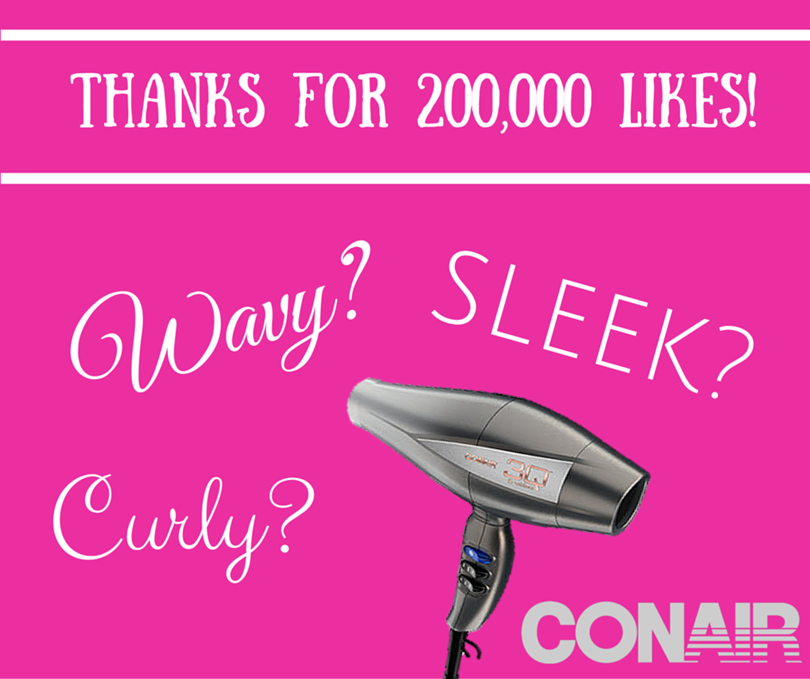Conair 200K Likes Giveaway