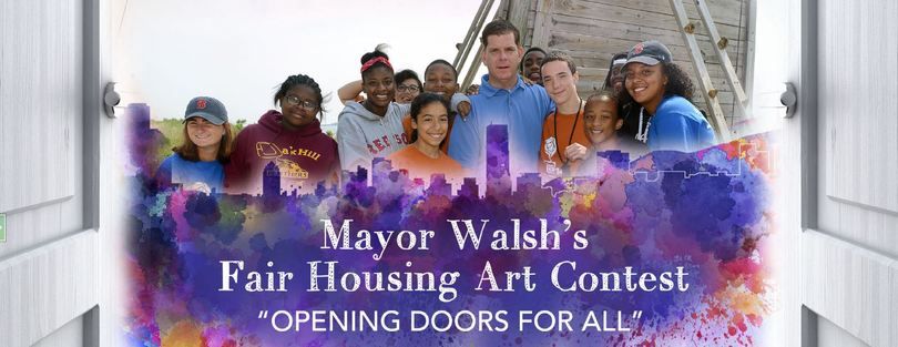 Mayor Walsh's 2nd Annual Fair Housing Art Contest