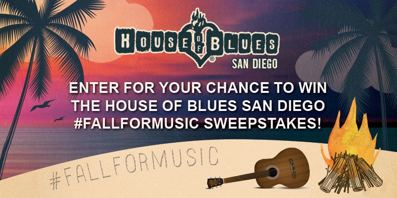 #FallForMusic at House of Blues San Diego Giveaway