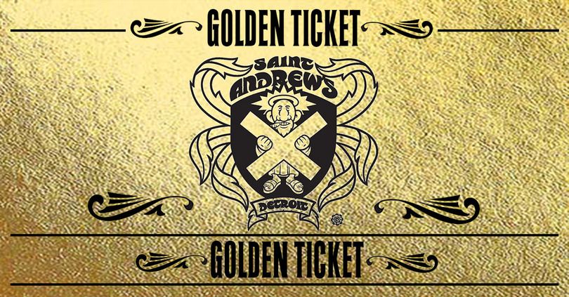 Gold Ticket Giveaway at St. Andrew's Hall