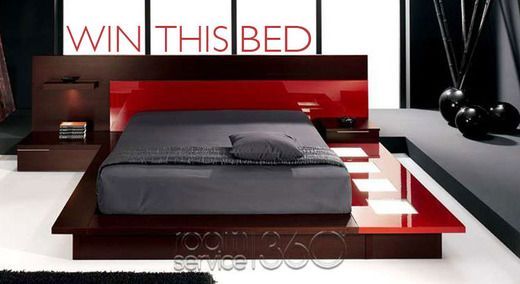 Modern Platform Bed Giveaway