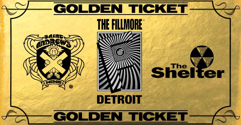 Gold Ticket Giveaway in Detroit