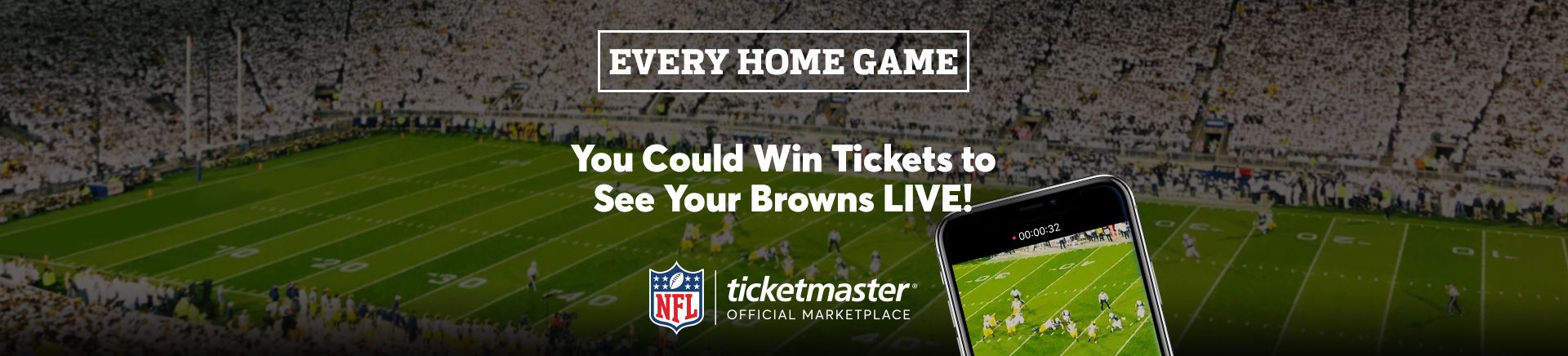 ticketmaster browns game