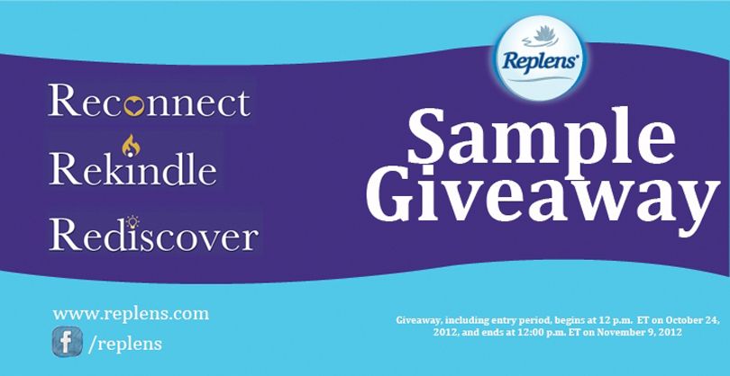 Replens Sample Giveaway