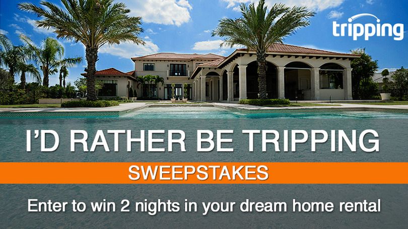 I'D RATHER BE TRIPPING Sweepstakes