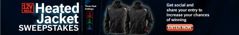 Bosch 12V Heated Jacket Sweepstakes