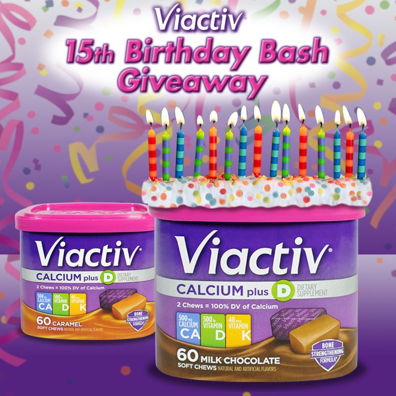 Viactiv® 15th Birthday Bash Giveaway