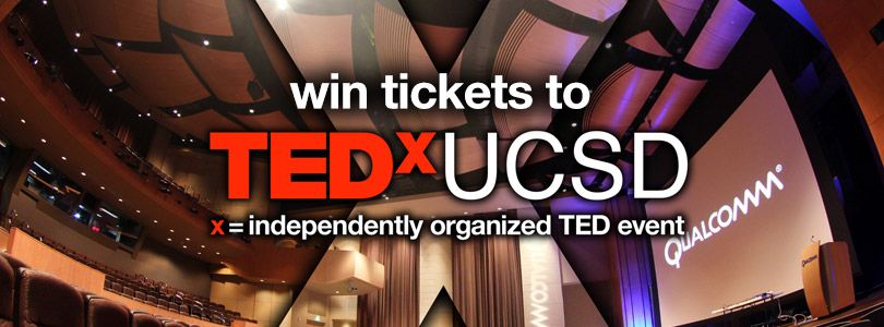Win Tickets to TEDxUCSD 2014