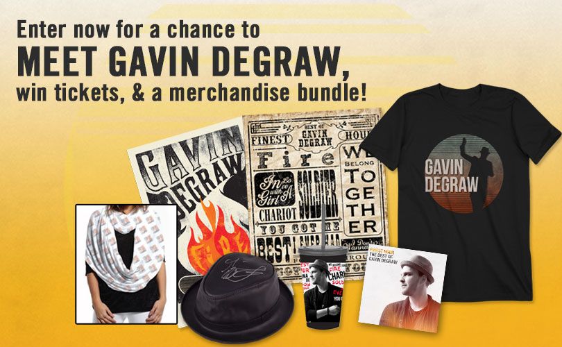 Gavin DeGraw Finest Hour Sweepstakes