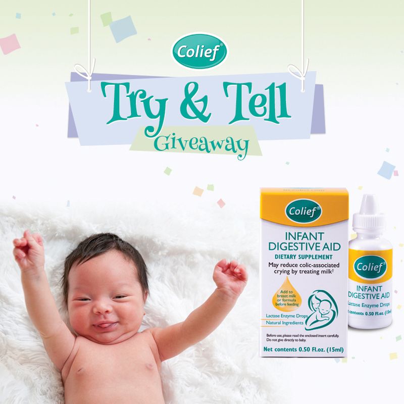 Colief® Try & Tell Sample Giveaway 