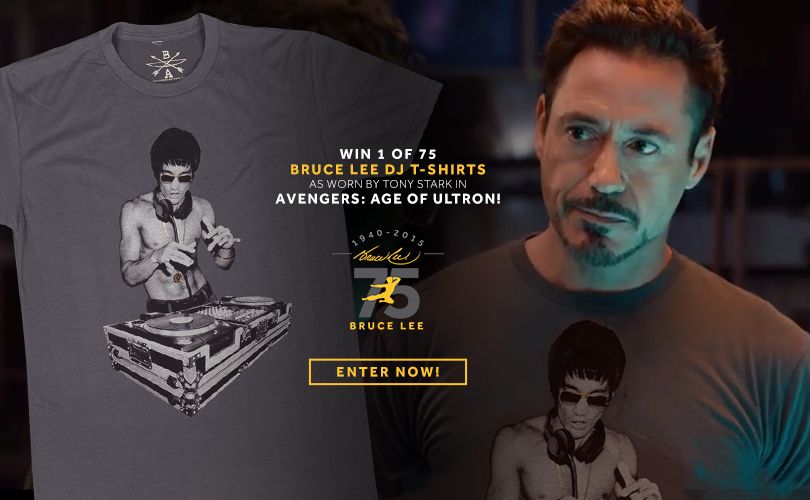 Bruce Lee x DJ T-shirt Giveaway