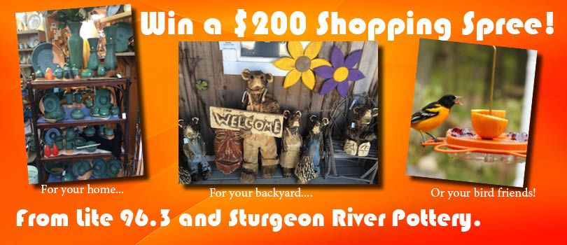 Win a $200 Sturgeon River Pottery Shopping Spree