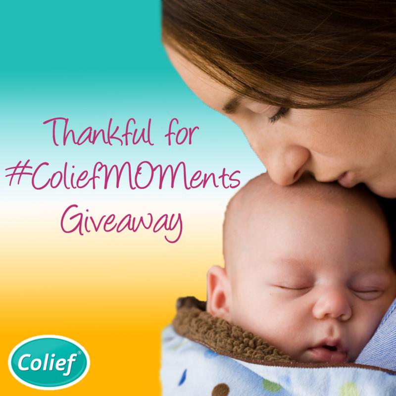 Thankful for #ColiefMOMents Giveaway