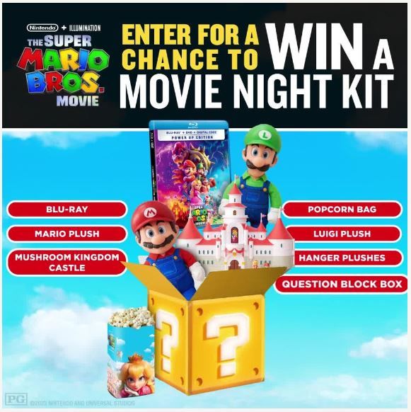 Super Mario Bros. Movie Giveaway
