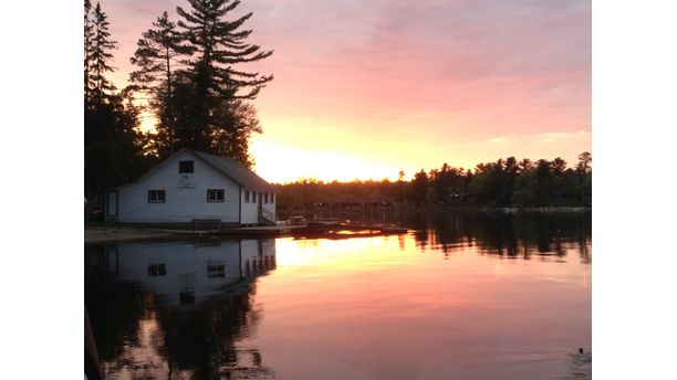 Sunset on Sparrow Lake