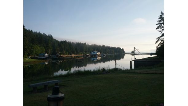 Morning Mist on the Sound