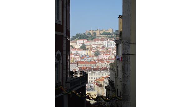 City Landscape in Lisbon, Portugal 