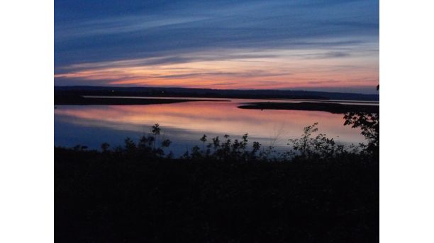 Sun Set Over Minas Basin