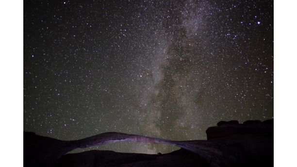 Landscape Arch with the Milkway