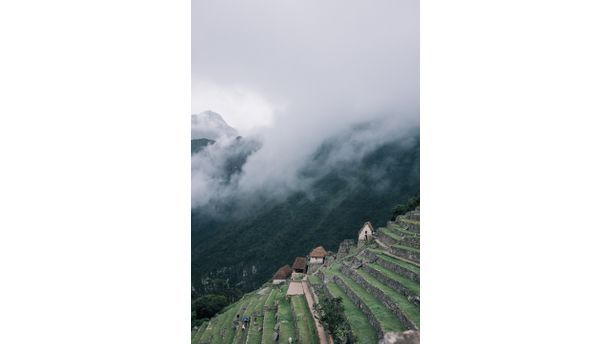 Machu Picchu in Rainy Season