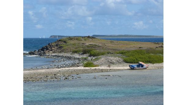 Beach scene St Maarten