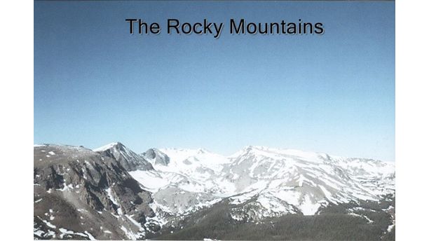 The Rocky Mountains