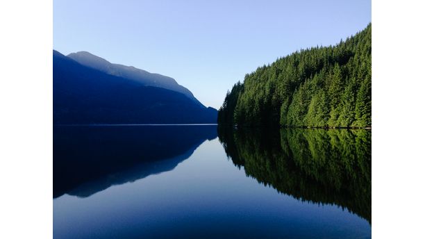 Morning Calm on BC's Southernmost Fjord