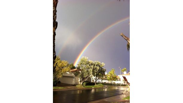 Rainbows over Scottsdale