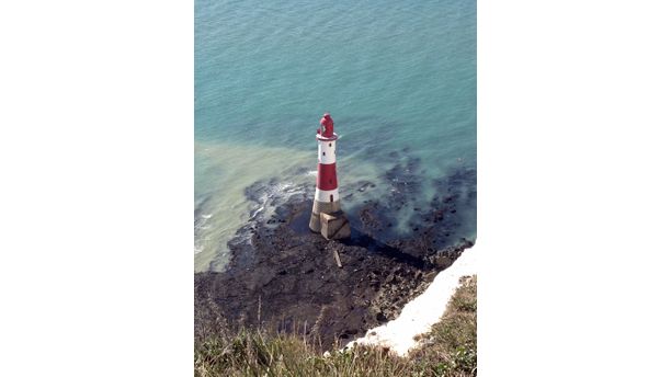 Eastbourne Lighthouse from Beachyhead