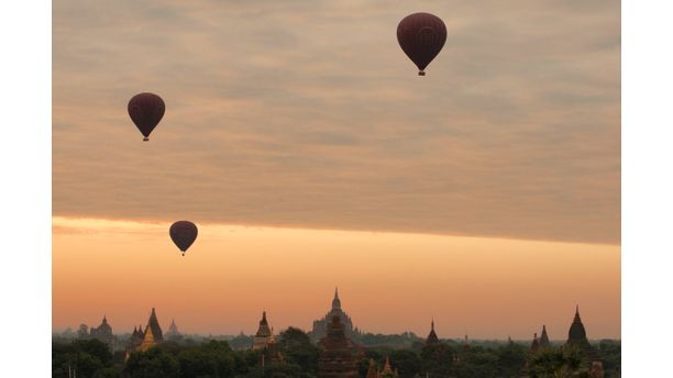 Balloons Over Bagan