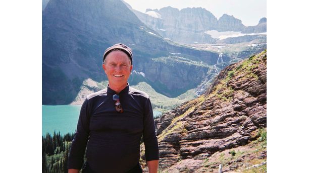 climbing to the glaciers at Glacier NP