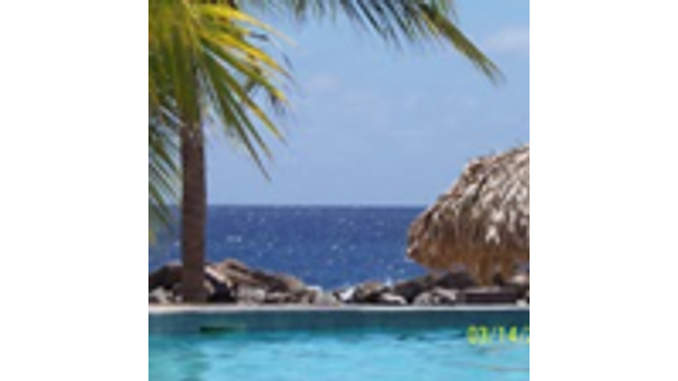 Curacao Ocean View From Pool & Timeshar