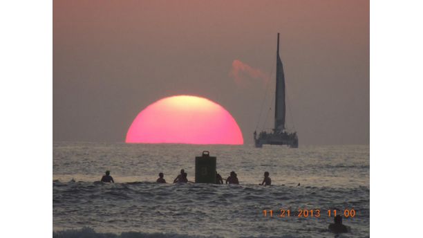 Sunset in Hawaii