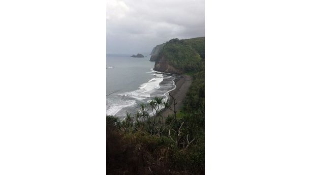 Black Sands of Polula Valley Beach