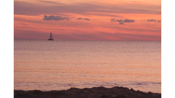 Off the Shore of South Haven, MI