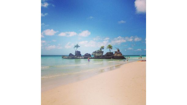 Rock Formation on Boracay Island