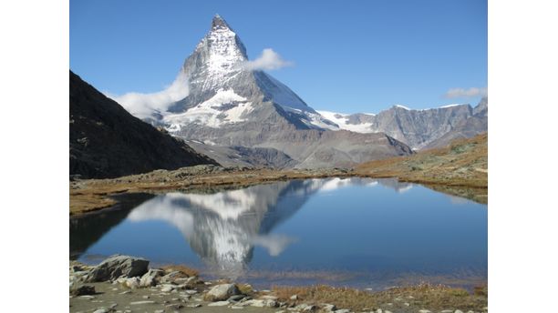 Hiking under the Matterhorn