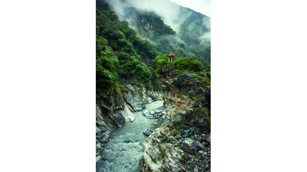 Pagoda Amongst the Mist