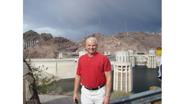 Rob at Hoover Dam