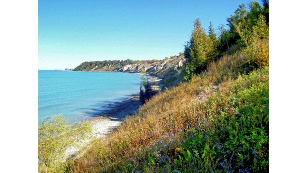 lake Huron shore line