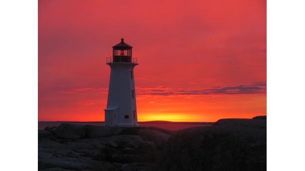 Lighthouse on Peggy's Cove