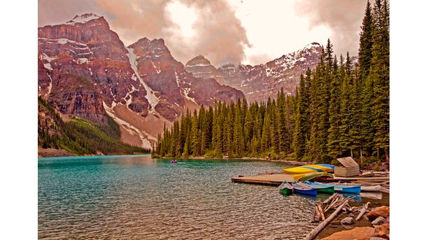 "Moraine Lake" in Banff Nat.Park 