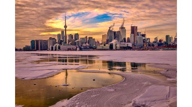 Toronto; Ontario;Canada; Skyline 