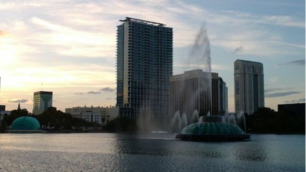 Lake Eola at Sunset