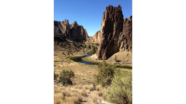 sunshine in smith rock state park